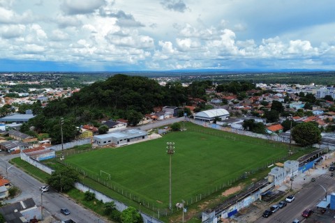 *Obras do Estádio Zeca Costa avançam e chegam às etapas de acabamento*  🏟️ ⚽💙
