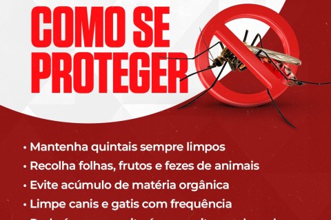 *Prefeitura reforça ações de combate ao mosquito vetor da Leishmaniose devido ao s ações de combate ao mo