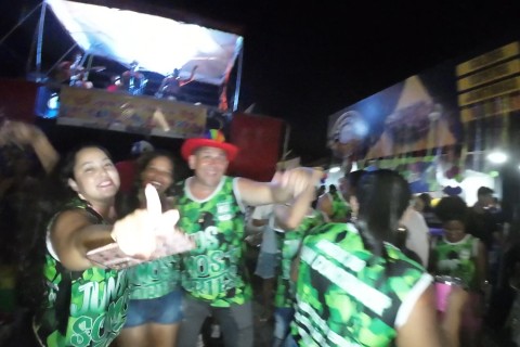 JP acompanha a pré abertura do carnaval de rua no Bairro Santo Antonio. Parabéns aos organizadores