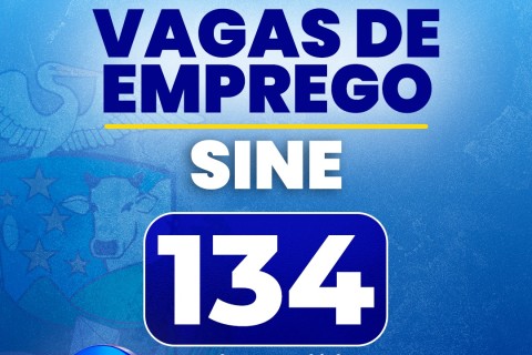 *Sine de Barra do Garças divulga 134 novas oportunidades de emprego*  🔎💼✅
