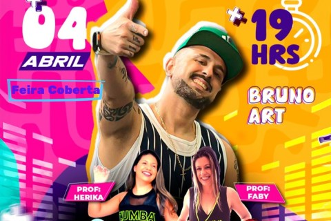 *Com vários ritmos dançantes, “Aulão Dance Mais” promete agitar o público em Barra do Garças, nesta sexta (4)* 💃🏻🪩🕺🏽🥳🤩🎵