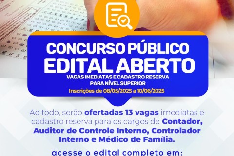 *Prefeitura de Barra do Garças lança concurso público com vagas para nível superior* ✍🏽💻✅