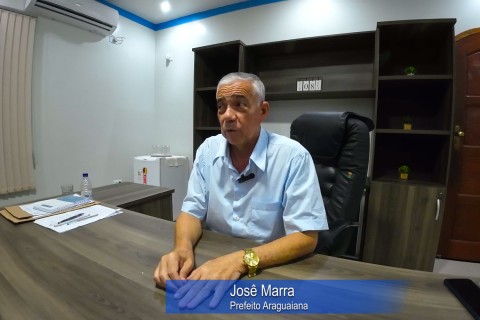 JP fala com o prefeito de Araguaiana MT Josê Marra sobre o inicil de sua administração.