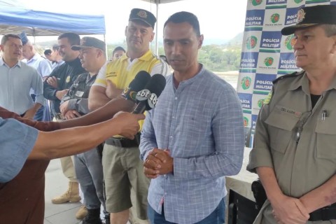 Prefeito Ricardo Galvão reforça apoio às forças de segurança no lançamento da Operação "Força Total"
