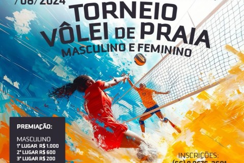 Projeto Barra em Movimento realiza na Arena Evolution Torneio de Praia feminino e masculino apoio Cultural
