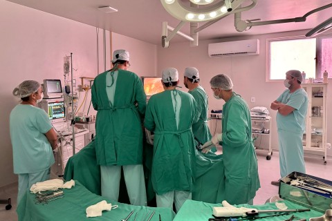 *Pacientes fazem bariátrica em primeira etapa de mutirão, em Barra do Garças* 🏥🩺
