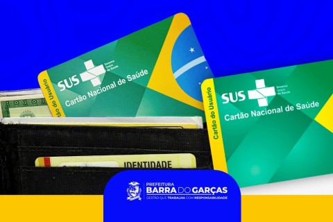 *Prefeitura de Barra do Garças realiza mutirão de atualização do Cartão SUS*  🏥🩺🤩