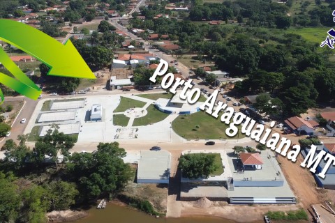 SInauguração do Porto de Araguaiana um sonho concretizado. Parabens a Cidade de Araguaiana pelos seus 38 anos de emacipação Política
