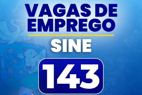 *Sine de Barra do Garças divulga 143 novas vagas de emprego*  🔎💼