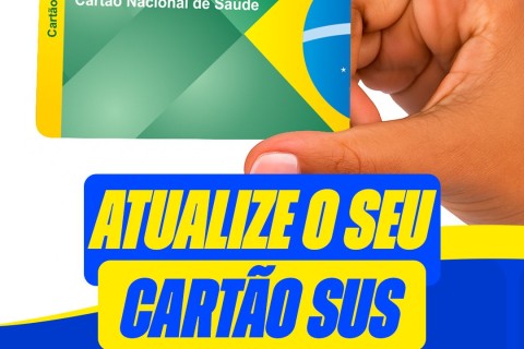 Mantenha seu Cartão SUS atualizado! 💳
