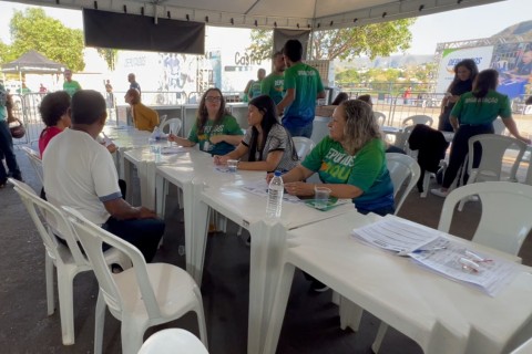 *Quatro stands ofereceram serviços essenciais à população de Aragarças durante evento Deputados Aqui*