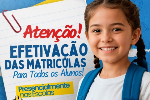 *Matrículas 2026: pais e responsáveis têm até 12 de janeiro para efetivar matrículas escolares* 🏫🎒✍🏽