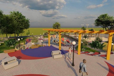 *Prefeitura lança projeto de reforma de praça no bairro BNH, em Barra do Garças* 🛝🌳👷👨‍👩‍👧‍👦