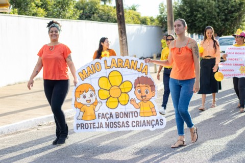 Aragarças realiza grande caminhada do Maio Laranja em defesa das crianças e adolescentes   Na manhã desta quinta-feira, 15 de maio, Aragarças foi palco de uma grande mobilização social durante a caminhada do Maio Laranja, voltada à conscientização e combate ao abuso e à exploração sexual de crianças e adolescentes.