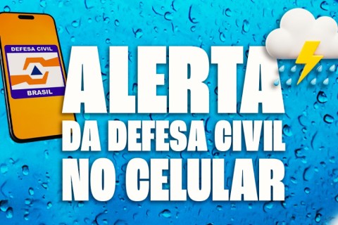 *Defesa Civil envia alertas sobre desastres e outros riscos; saiba como se cadastrar* 🔔⛈️📲