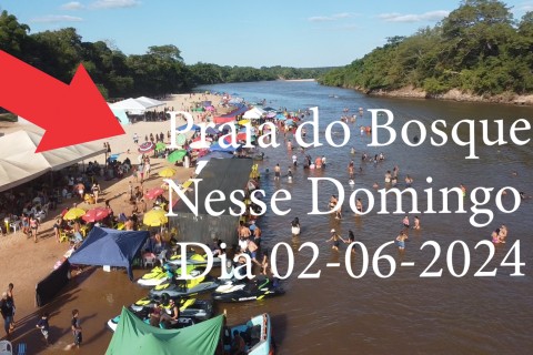 Temporada de praia de Barra do Garças vai te espera porque e a melhor praia de Barra do Garças. Praia do Bosque. Compartilhe