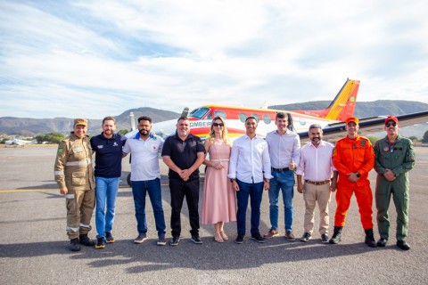 *Aragarças lança obra da Base dos Bombeiros com apoio do Estado e presença de lideranças regionais*